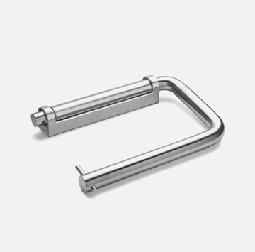 d line Papirholder  - Rustfrit stål - Slebet rustfrit stål